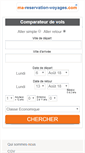 Mobile Screenshot of ma-reservation-voyages.com